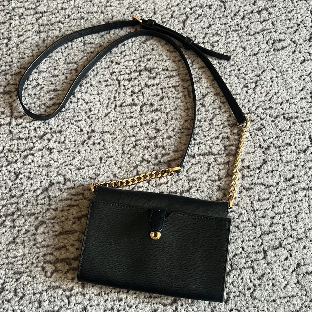 Michael Kors Crossbody Black Purse - Picture 6 of 16